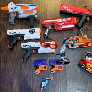 🔫9 PIECE NERF GUN LOT🔫